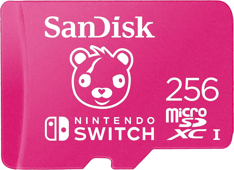 SanDisk 256GB microSDXC-Card Licensed for Nintendo-Switch, Fortnite Edition - SDSQXAO-256G-GN6ZG