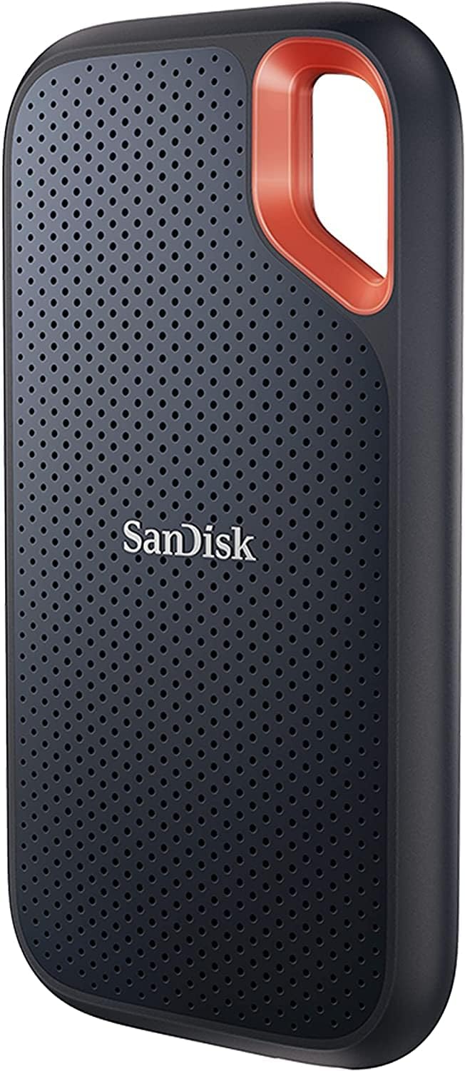 SanDisk 4TB Extreme Portable SSD - Up to 1050MB/s, USB-C, USB 3.2 Gen 2, IP65 External Solid State Drive - SDSSDE61-4T00-G25